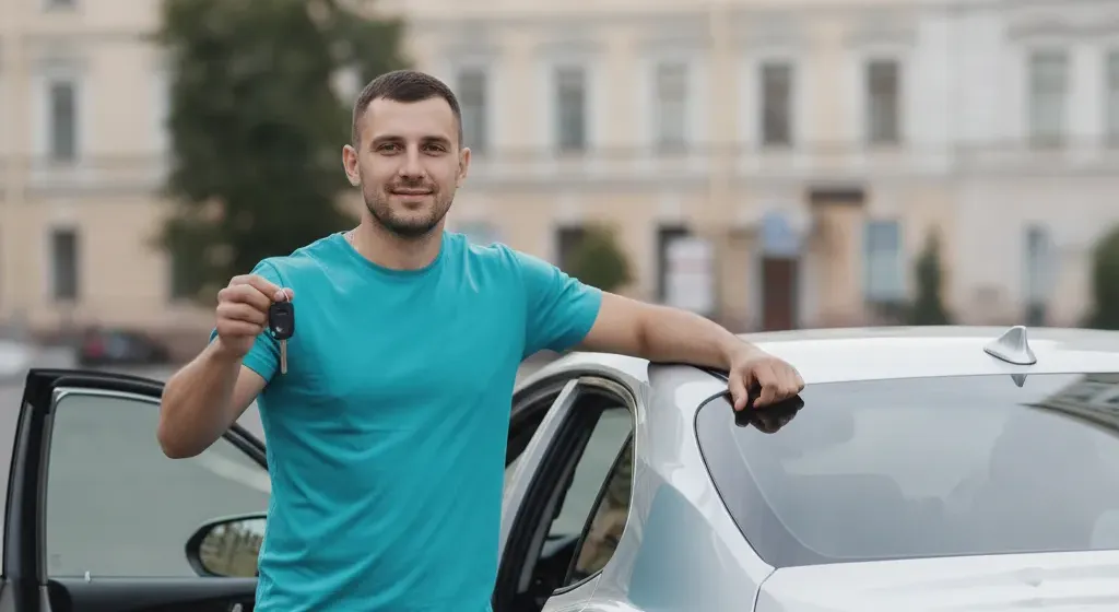 Вскрытие автомобилей — мастер службы «Про-Замок» за работой